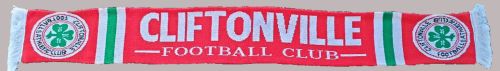 Cliftonville badged scarf